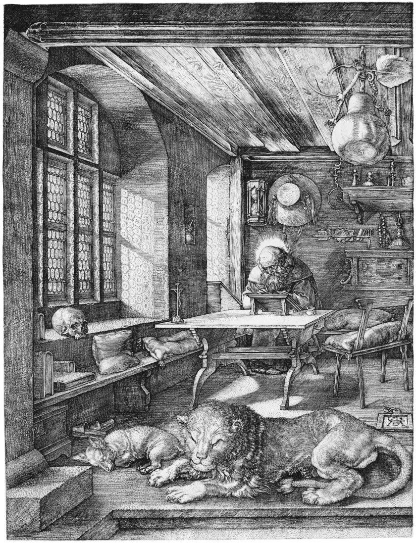 Albrecht Dürer's Saint Jerome in His Study