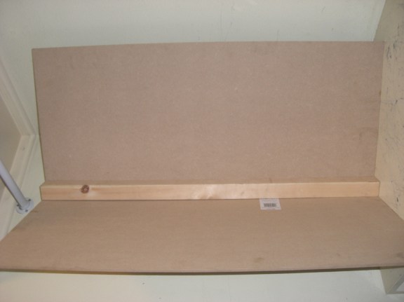 The MDF L-shape support