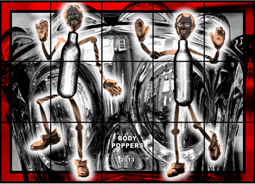 Gilbert and George, BODY POPPERS, 2013 © 2013 Gilbert and George